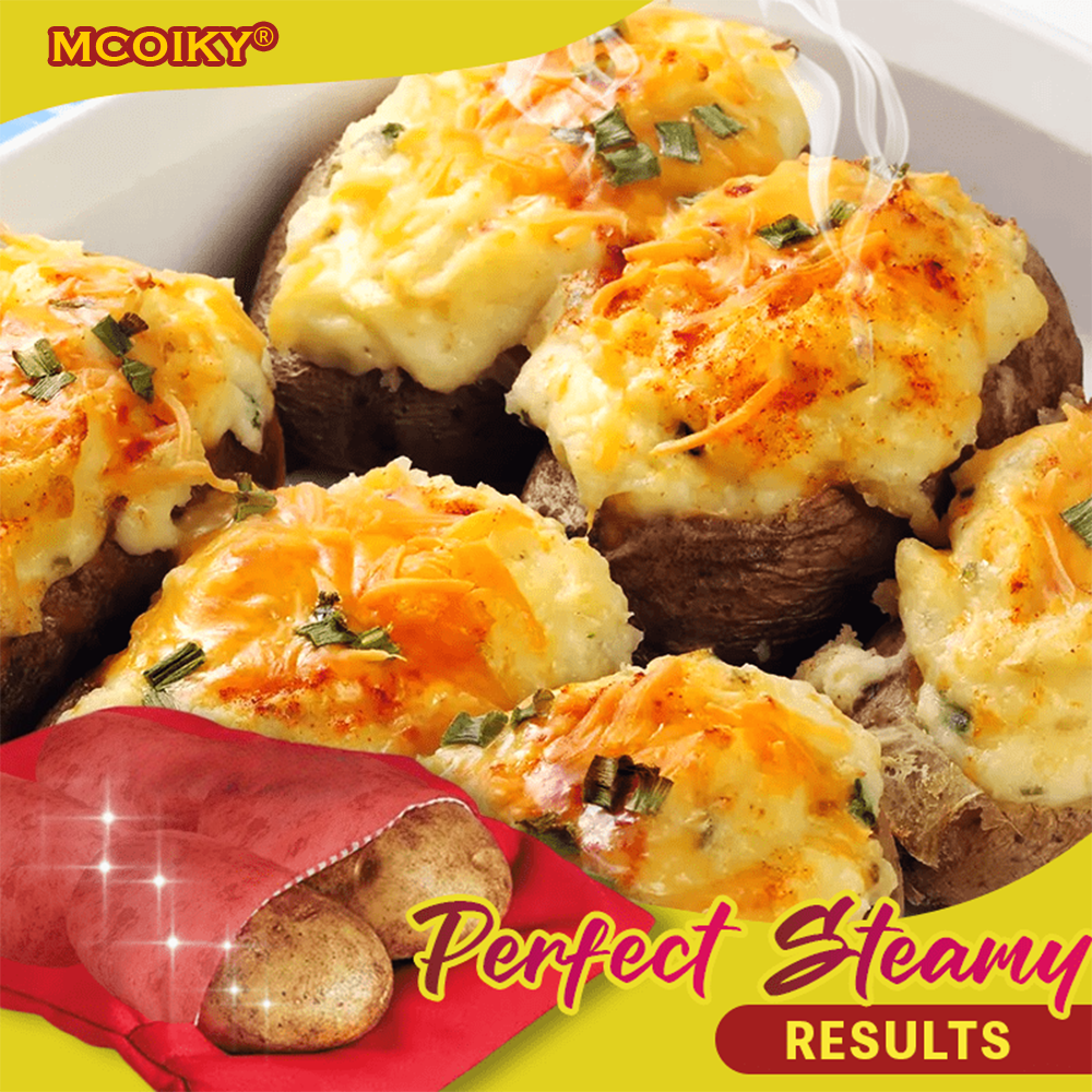 MCOIKY® 4-Minutes Microwave Potato Bag